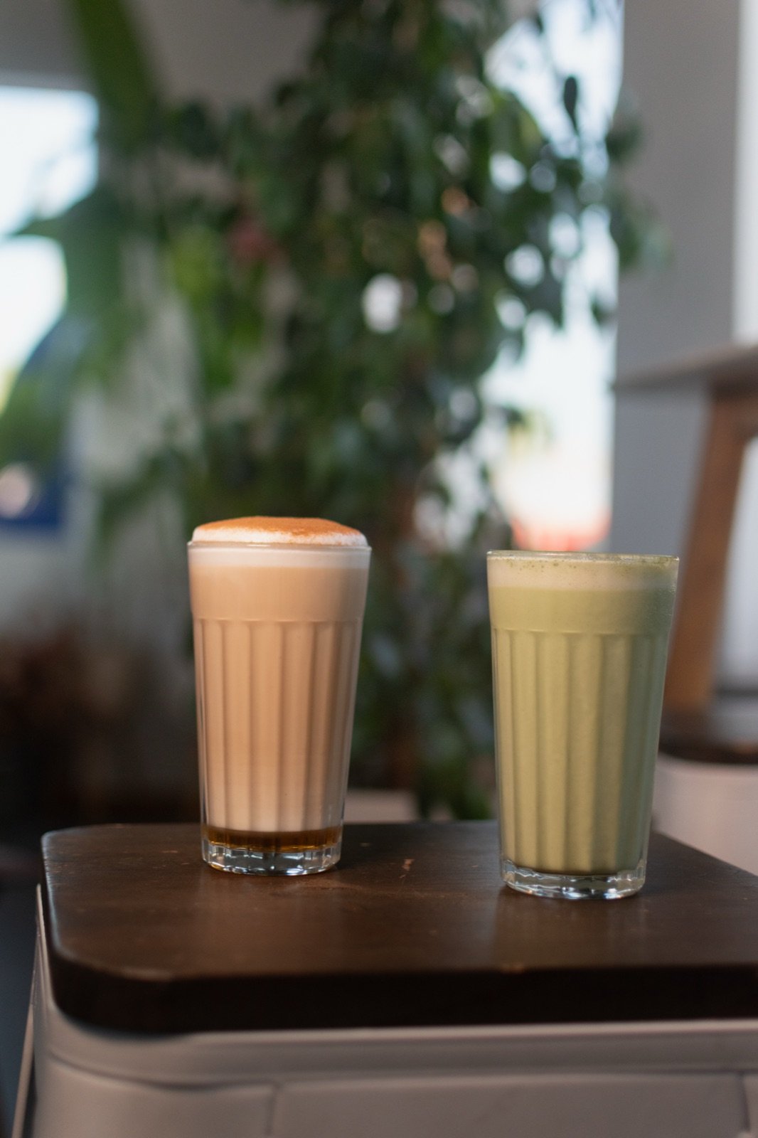 Pumpkin Spiced Latte y Matcha Latte