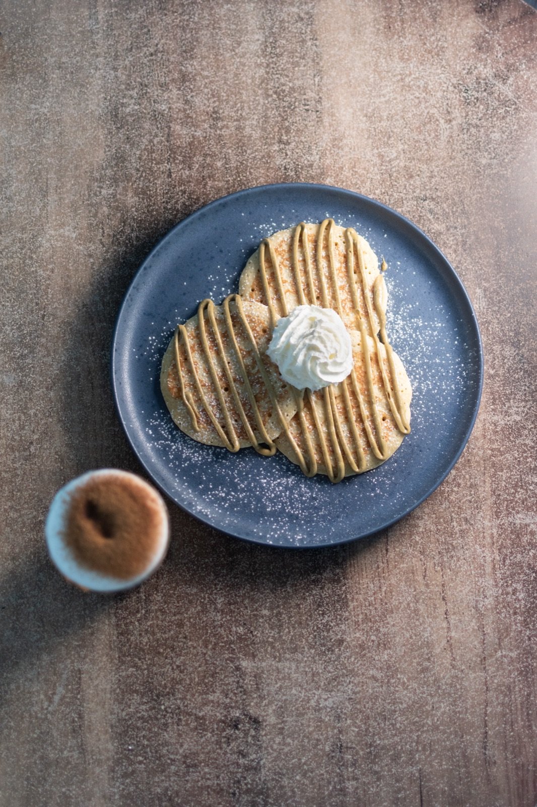 Pancakes con Pumpkin Spiced Latte